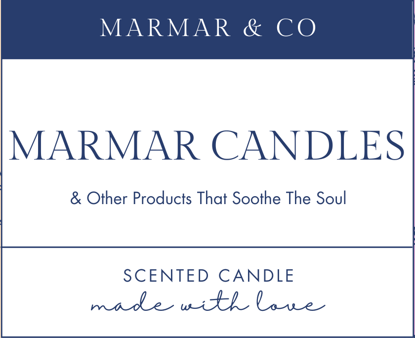 MARMAR & CO — Marmar Candles and other products that soothe the soul